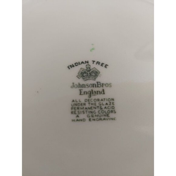 3 Johnson Bros Indian Tree 10" Dinner Plates - Picture 3 of 3